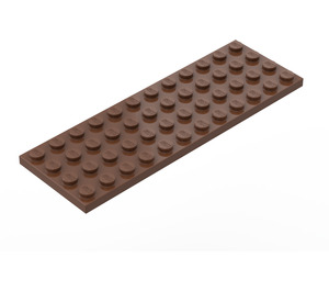 LEGO Bruin Plaat 4 x 12 (3029)