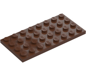 LEGO Hnědá Deska 4 x 8 (3035)