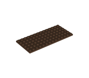 LEGO Brown Plate 6 x 14 (3456)