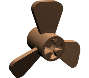 LEGO Brown Propeller with 3 Blades (6041)