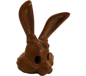 LEGO Brown Rabbit Head Cover (41875)