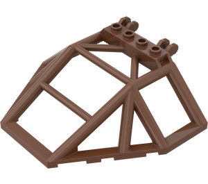 LEGO Brown Roll Cage 8 x 10 x 2.3 (30298)