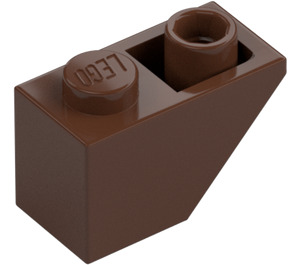 LEGO Marron Pente 1 x 2 (45°) Inversé (3665)