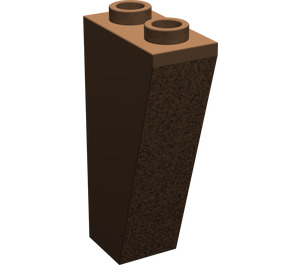 LEGO Brown Slope 1 x 2 x 3 (75°) Inverted (2449)