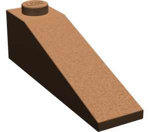 LEGO Brown Slope 1 x 4 x 1 (18°) (60477)