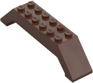 LEGO Hnědá Sklon 2 x 2 x 10 (45°) Dvojité (30180)