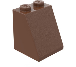 LEGO marron Pente 2 x 2 x 2 (65°) sans tube à l'intérieur (3678)