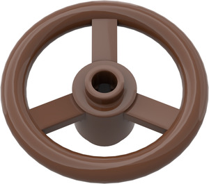 LEGO Brown Small Steering Wheel (2819)