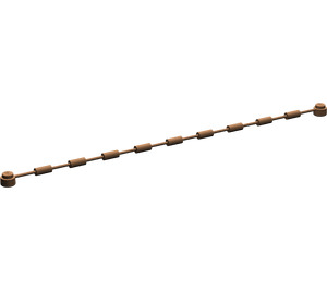 LEGO Brown String with Coupling Points and End Studs 1 x 21 (1155 / 63141)