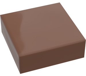 LEGO Brown Tile 1 x 1 with Groove (3070)