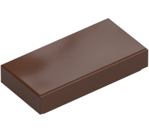 LEGO Brown Tile 1 x 2 with Groove (3069 / 30070)