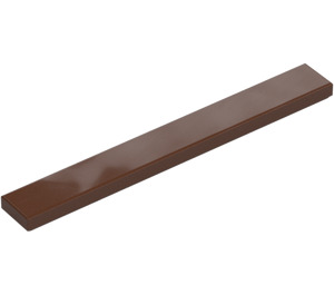 LEGO Brown Tile 1 x 8 (4162)