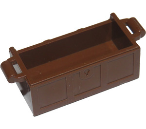 LEGO Brown Treasure Chest Bottom without Slots in Back