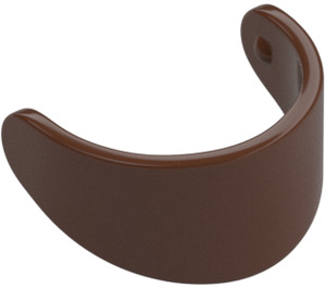 LEGO Brown Visor - Standard (2447 / 35334)