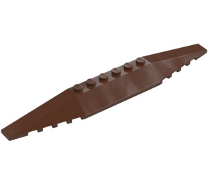 LEGO Brown Wedge 2 x 16 Triple (30382)