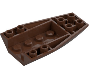 LEGO Marron Pièce de monnaie 6 x 4 Tripler Incurvé Inversé (43713)