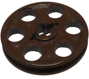 LEGO Brown Wedge Belt Wheel (4185 / 49750)