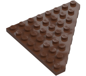 LEGO Braun Keil Platte 8 x 8 Ecke (30504)