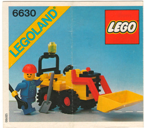 LEGO Bucket Loader Set 6630 Instructions