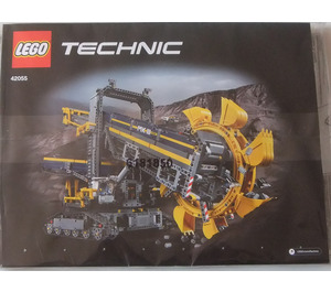 LEGO Emmer Wiel Excavator 42055 Instructions