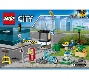 LEGO Build My City Accessory Set 40170 Инструкции