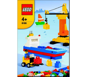 LEGO Build Your Own Harbor Set 6186 Instructions