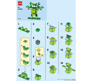 LEGO Build Your Own Monster or Vehicles – Make It Yours Set 30564 Instructions