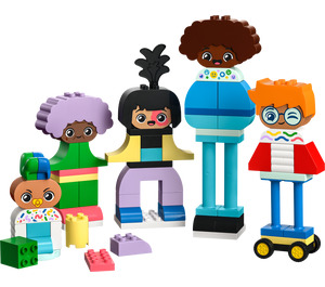 LEGO Buildable People mit Groß Emotions 10423