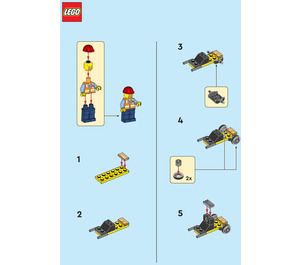 LEGO Builder mit Cement Mixer 952403 Instructions