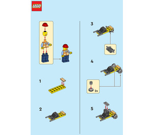 LEGO Builder with Cement Mixer 952403 Instrucciones