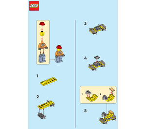 LEGO Builder mit Kran 952401 Instructions