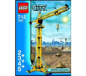 LEGO Building Crane 7905 Ohjeet