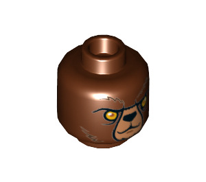 LEGO Bulkar Minifigure Head (Recessed Solid Stud) (3626 / 19604)