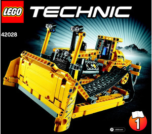 LEGO Bulldozer Set 42028 Instructions