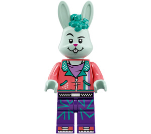 LEGO Hase Guitarist Minifigur