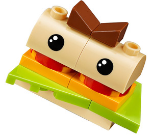 LEGO Burger Person Minifigur