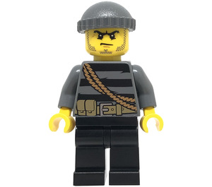 LEGO Burglar with Striped Sweater Minifigure