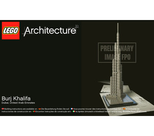 LEGO Burj Khalifa Set 21008 Instructions