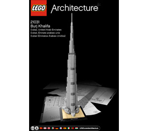 LEGO Burj Khalifa 21031 Інструкції