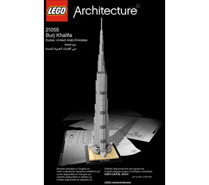 LEGO Burj Khalifa Set 21055 Instructions