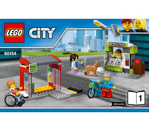 LEGO Bus Station Set 60154 Instructions