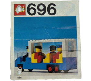 LEGO Bus Station 696-1 Byggeinstruksjoner