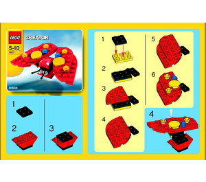 LEGO Butterfly Set 7607 Instructions