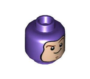 LEGO Buzz Lightyear Minifigure Head (Recessed Solid Stud) (3626 / 50151)