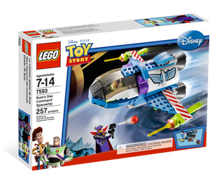 LEGO Buzz's Star Command Spaceship Set 7593 Packaging