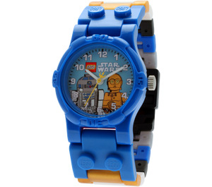 LEGO C-3PO and R2-D2 Minifigure Watch (5002210)