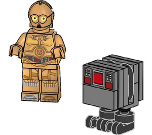 LEGO C-3PO & Gonk Droid Set 912310