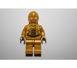 LEGO C-3PO Minifigure Pearl Gold with Pearl Gold Hands | Brick Owl ...