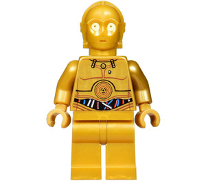 LEGO C-3PO avec Plaine Jambes Minifigurine