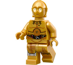 LEGO C-3PO met Printed Poten Minifiguur